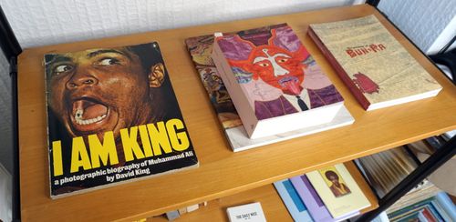 Selection of books from the Paul Camo office