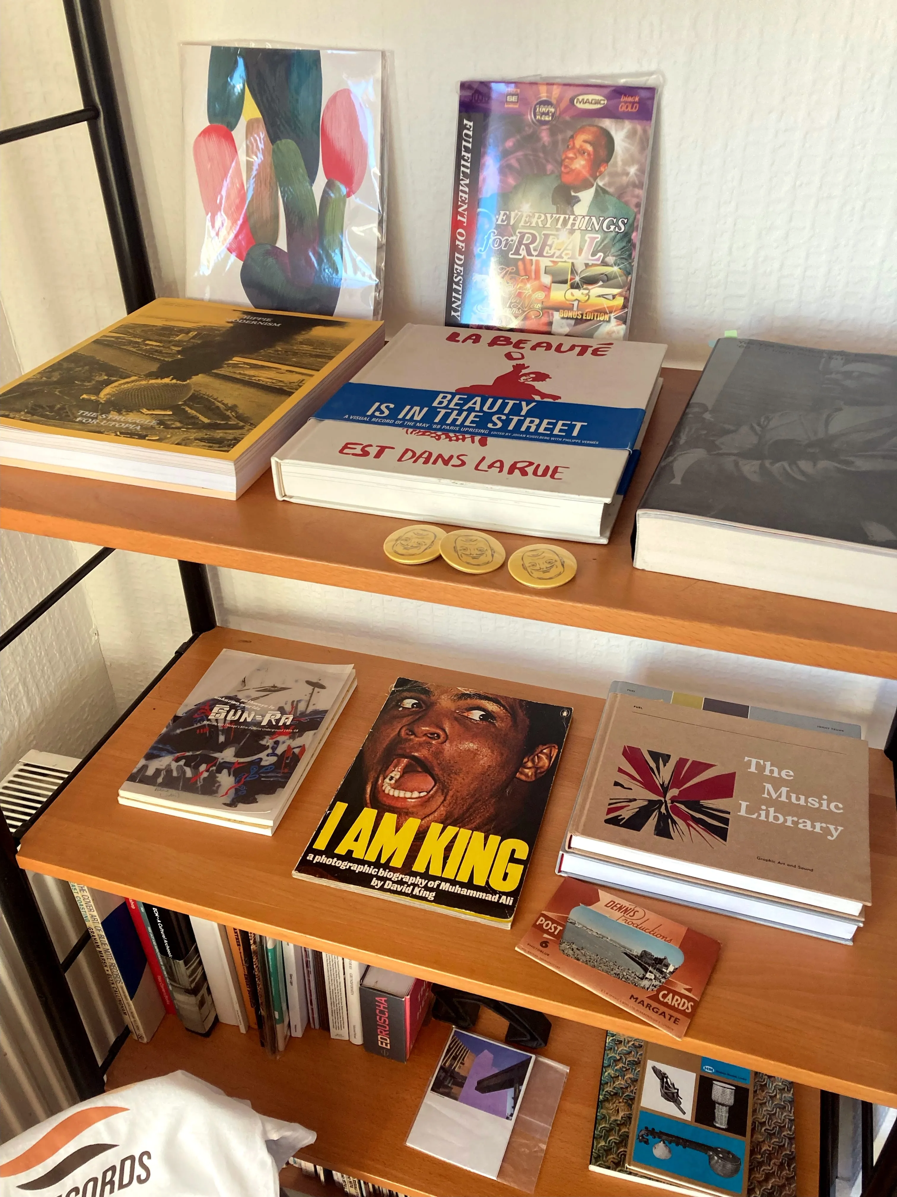 Selection of books from the Paul Camo office